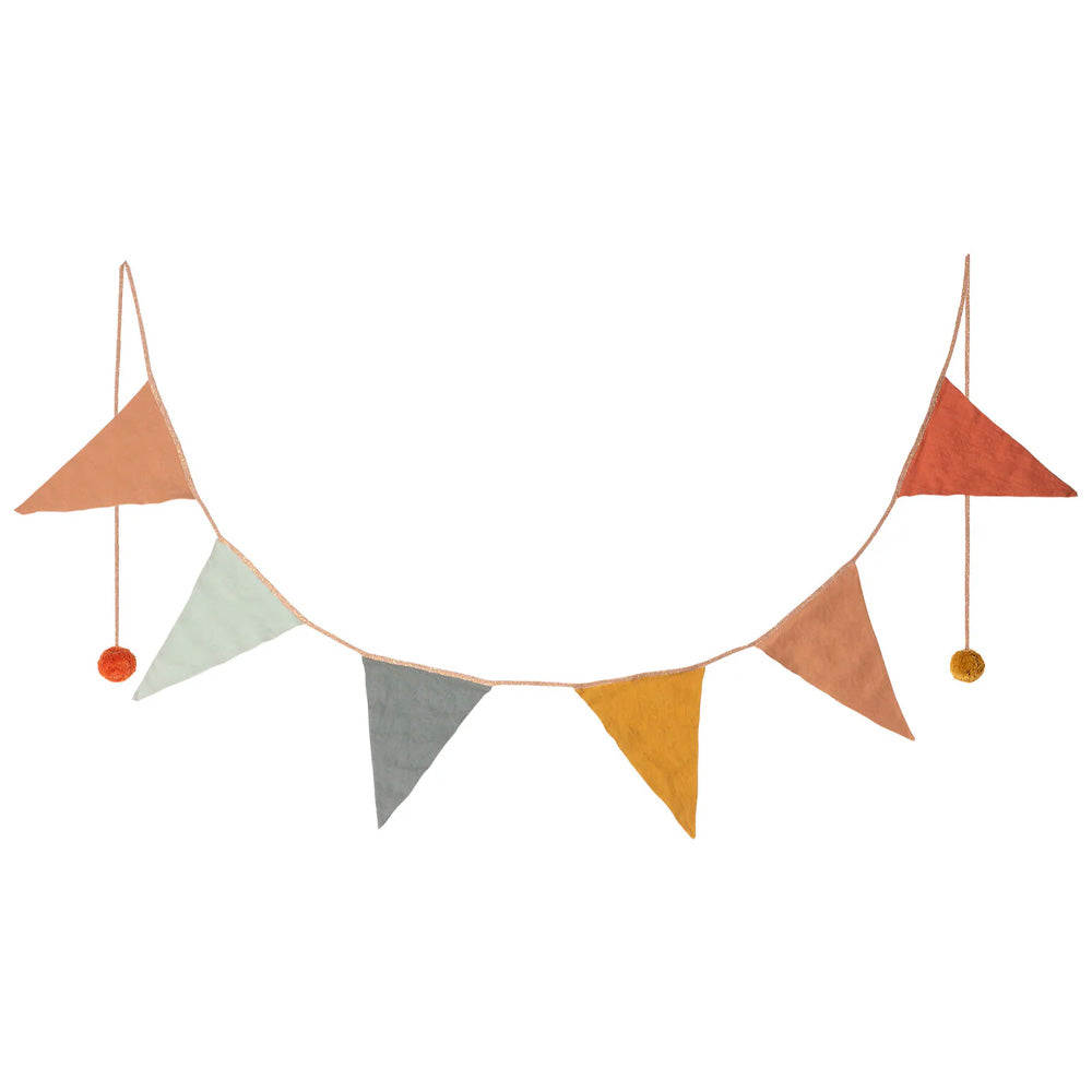 Maileg Garland Slinger Groot - 6 Vlaggetjes Maileg