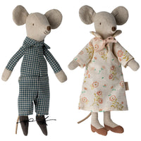 Maileg Grandpa and Grandma in Cigar Box - 17cm