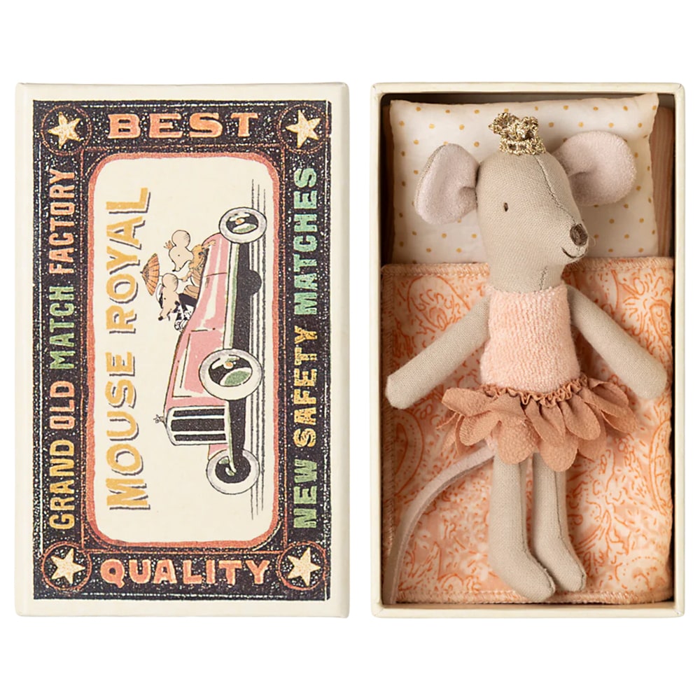 Maileg Princess Little Sister in Matchbox - 11cm