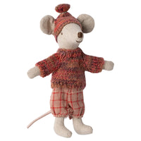 Maileg Winter Mouse With Ski 2.0 - 13cm