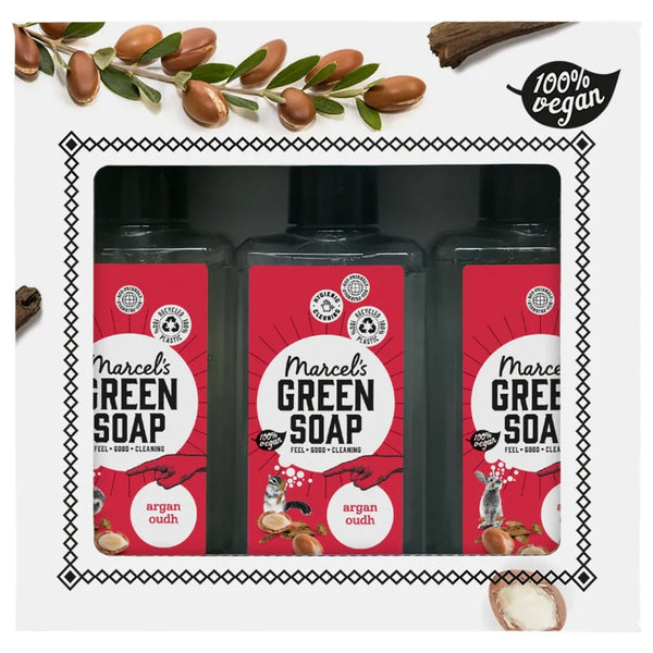 Marcel's Green Soap Giftbox Argan And Oudh