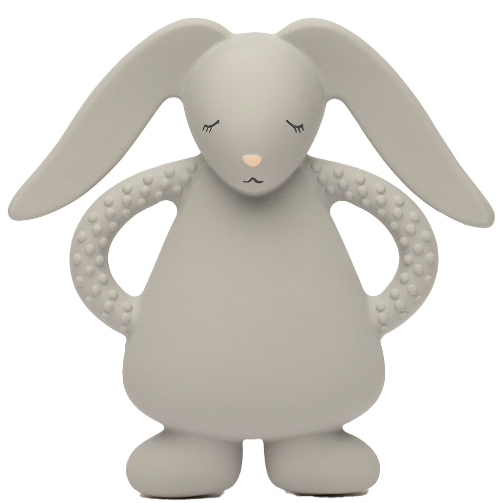 Moonie Teether Natural Rubber - Bunny