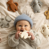 Moonie Teether Natural Rubber - Bunny