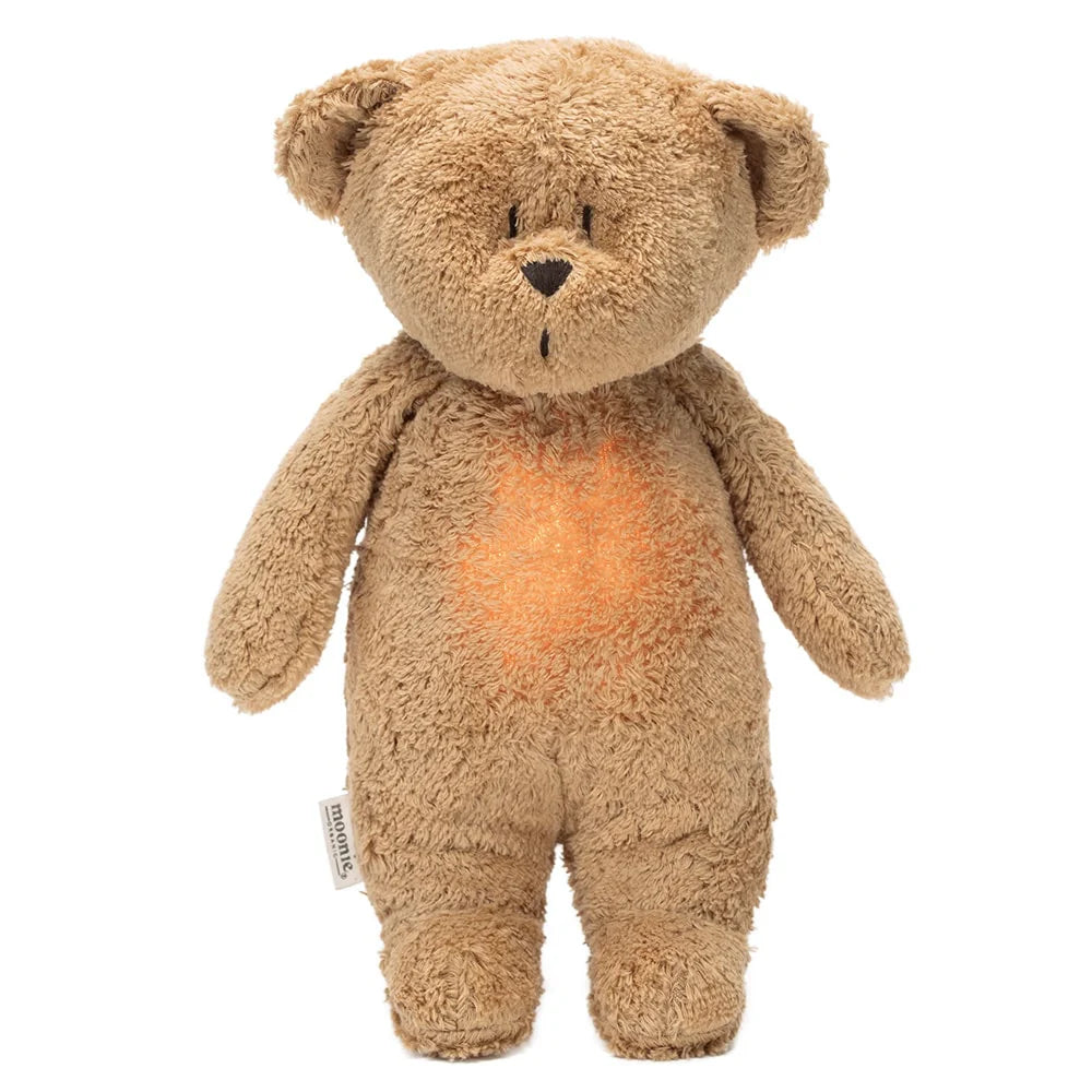 Moonie 2.0 Upgrade Humming Bear - Heartbeat, Light &amp; Smart Cry Detector
