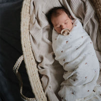 Mushie Swaddling Cloth – Organic Cotton – 120x120 cm