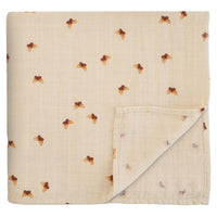 Mushie Swaddling Cloth – Organic Cotton – 120x120 cm