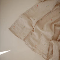 Mushie Swaddling Cloth – Organic Cotton – 120x120 cm