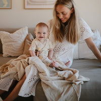 Mushie Swaddling Cloth – Organic Cotton – 120x120 cm