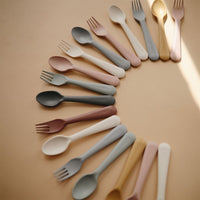 Mushie Spoon and Fork