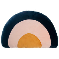 Nobodinoz Kussen Regenboog Velvet Blauw Nobodinoz