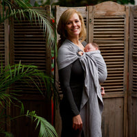 Pure Baby Love Ringsling Organic - Dark Grey