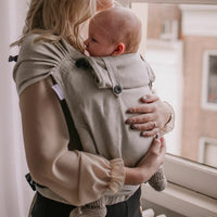 Pure Baby Love Draagzak Wrap en Go Baby - Linnen Dandelion