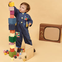 Raduga Grez Large Triple Block Set Colorful