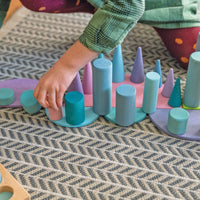 Childcare Toy Package - Grimms Pastel Building Set