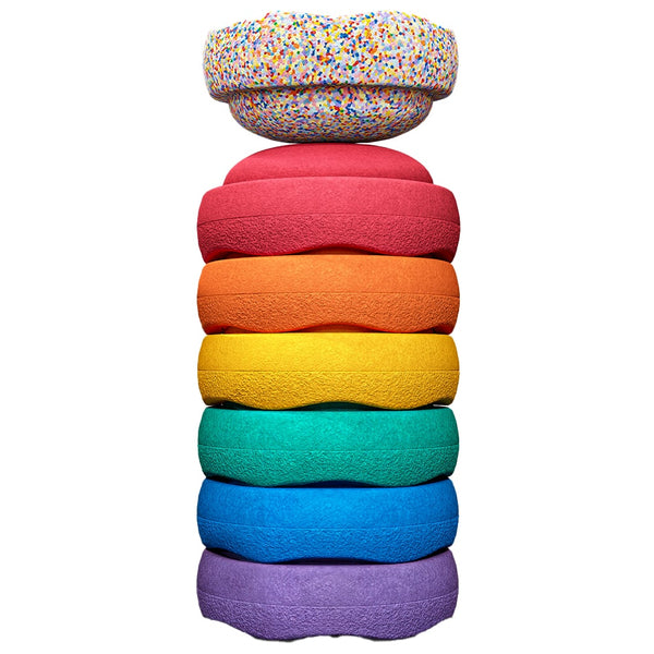 Stapelstein® Original Mini Rainbow Special - 7 Pieces