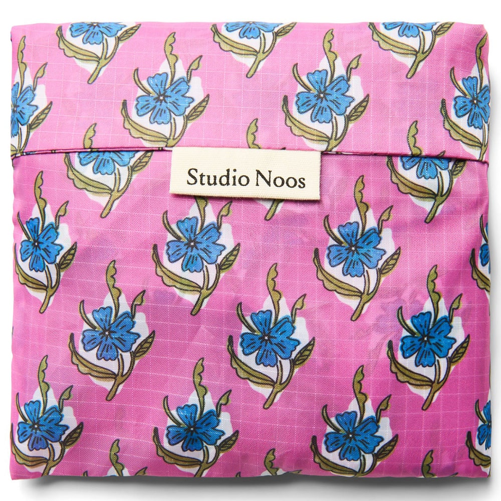 Studio Noos Booschappentas - Pink Floral Studio Noos