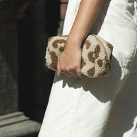 Studio Noos Etui - Ecru Leopard Teddy Studio Noos