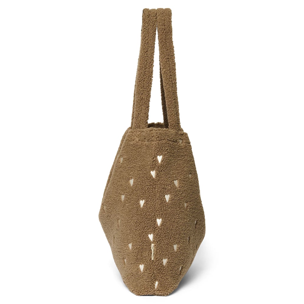 Studio Noos Mom - Bag - Brown Hearts Teddy Studio Noos