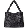 Anthracite Leopard Puffy