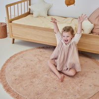 Tapis Petit Vloerkleed Nora Flower 130x130cm Tapis Petit