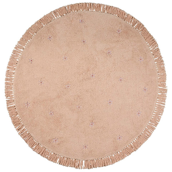 Tapis Petit Vloerkleed Nora Flower 130x130cm Tapis Petit