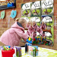 TickiT Acrylic 9 Dome Mirrors Distorting - 78 cm