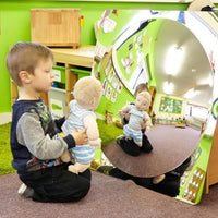 TickiT Acrylic Large Dome Mirror Distorting - 78cm