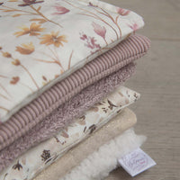 Little Botanic Sensorische Pittenzakjes 6 Stuks - Mauve Little Botanic Label