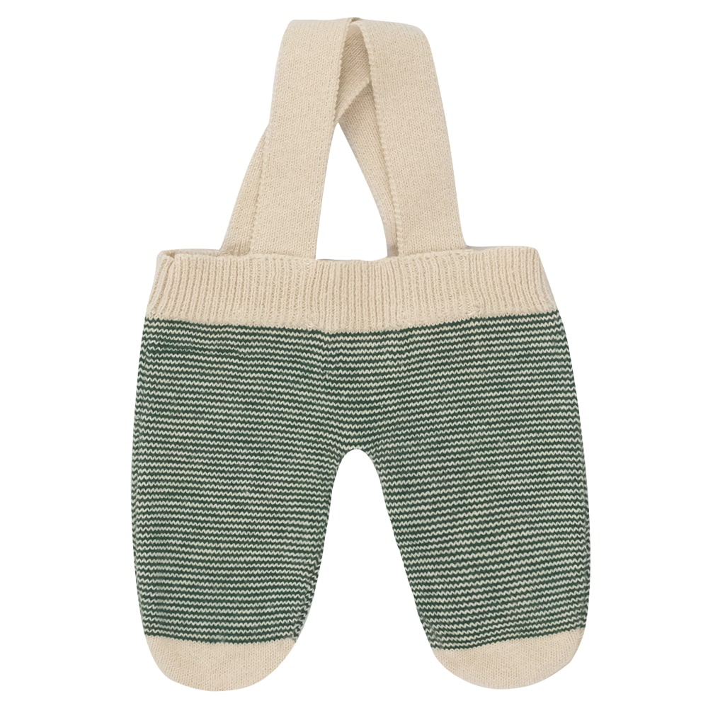 We Are Gommu Long Pants - Green Striped