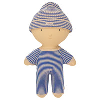 We Are Gommu Long Onesie - Dark Blue Striped