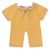 We Are Gommu Long Onesie - Yellow Striped