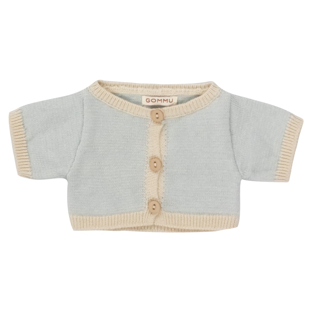 We Are Gommu Vest - Light Blue Striped
