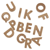 Wee Gallery Bamboo Letters Wee Gallery