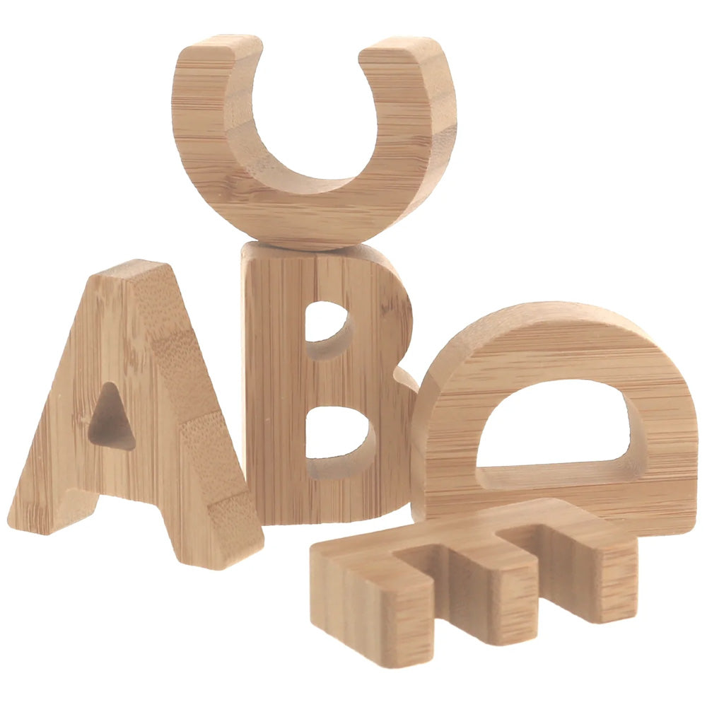Wee Gallery Bamboo Letters Wee Gallery