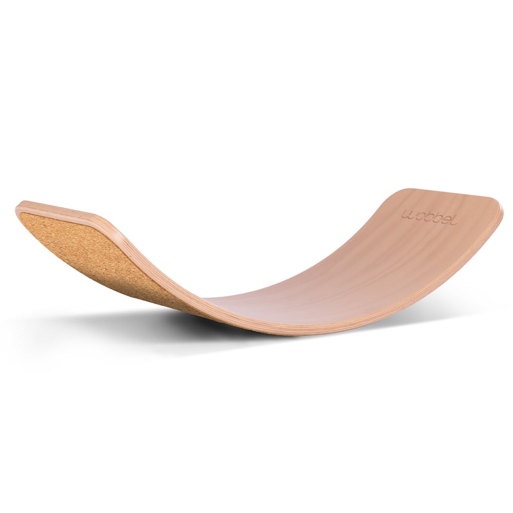 Wobbel Original Clear Lacquered with Cork