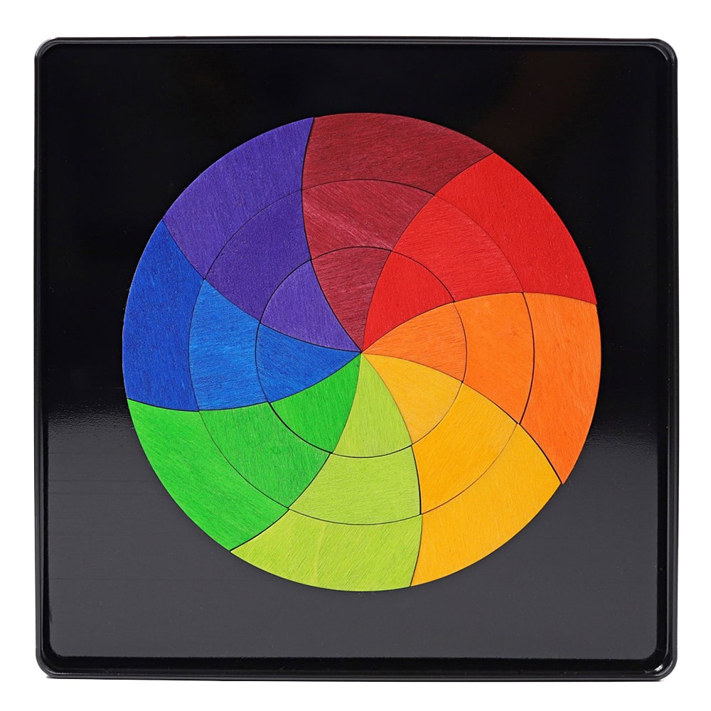 Grimms Magnetische Puzzel Kleuren Cirkel-min