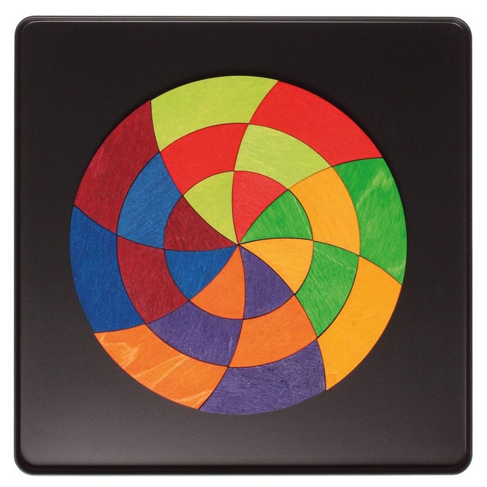 Grimms Magnetische Puzzel Kleuren Cirkel3-min