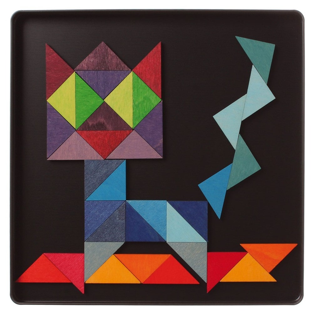 Grimms Magnetische Puzzel Triangles7-min