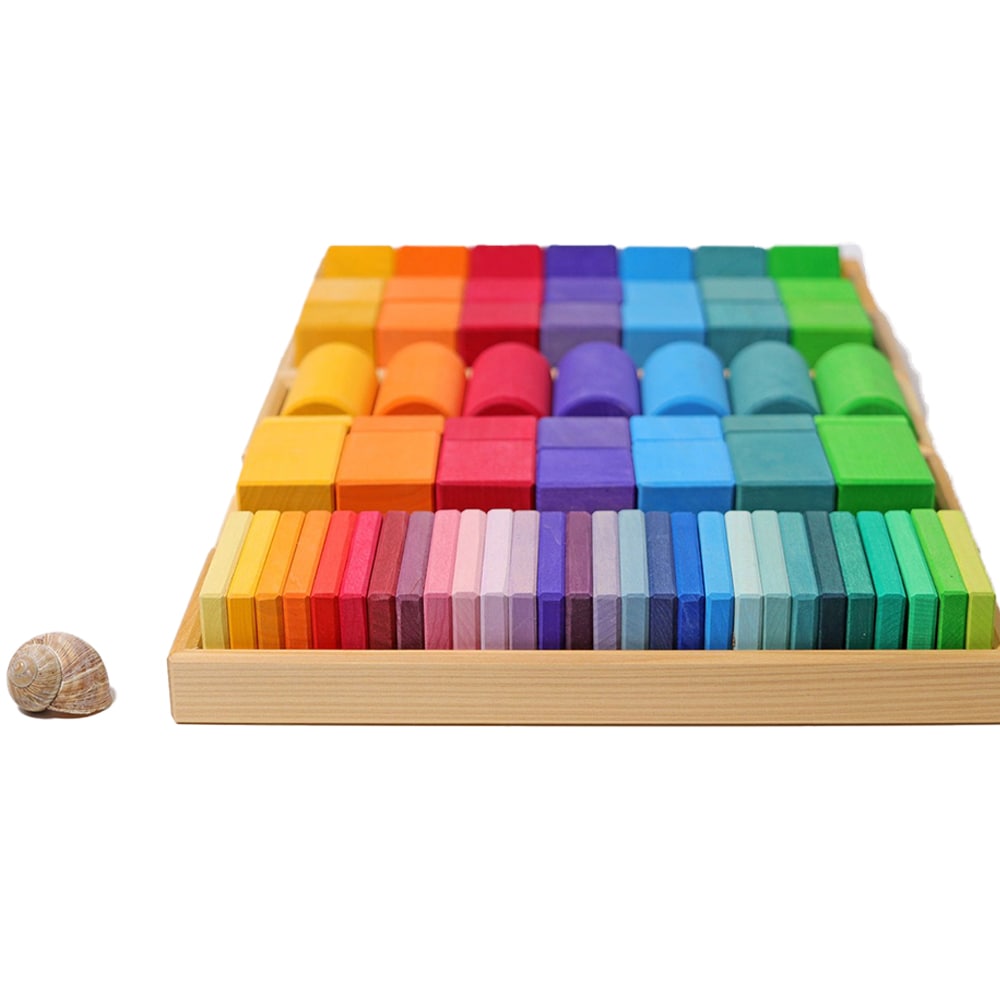 Grimms blokken set vormen en kleuren-min