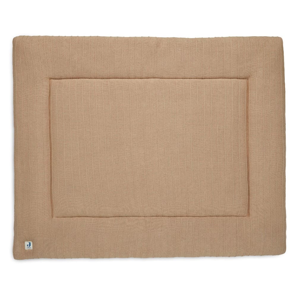 Jollein Boxkleed Pure Knit 75x95cm - Biscuit