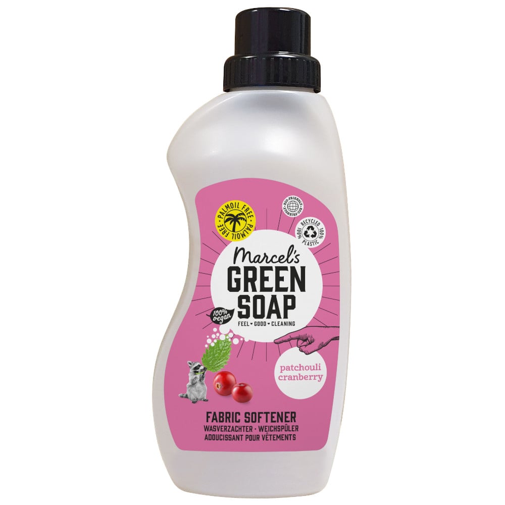 Marcel´s Green Soap Wasverzachter 750ml Patchouli Cranberry-min