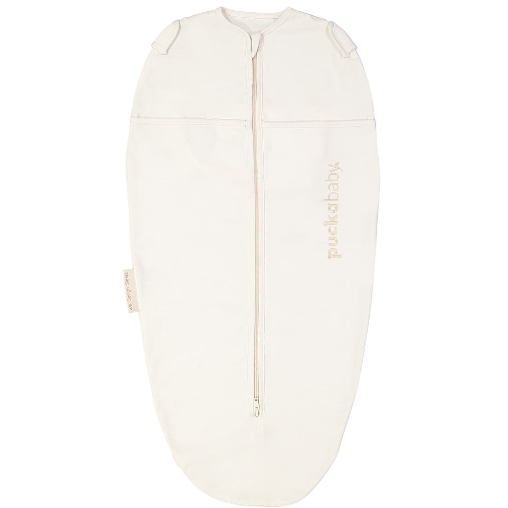 Puckababy Mini Inbakerslaapzak Cotton 3 - 6 maanden Natural-min