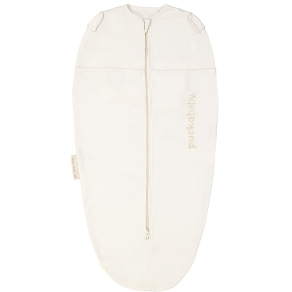 Puckababy Mini Inbakerslaapzak Cotton 3 - 6 maanden Natural-min