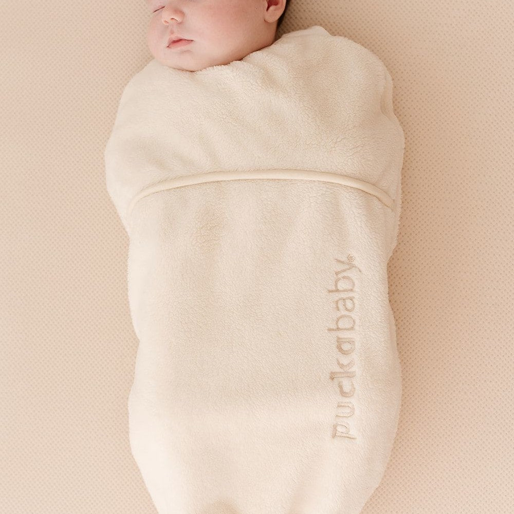 Puckababy Piep 0 - 3 Maanden Inbakerslaapzak Teddy Natural 7-min