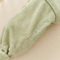 Puckababy Piep 0 -3 maanden Inbakerslaapzakje Teddy Olive SF1-min