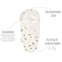 Puckababy-inbakerslaapzak-Original-Piep-0-3-maanden-Lucky-Clover-2
