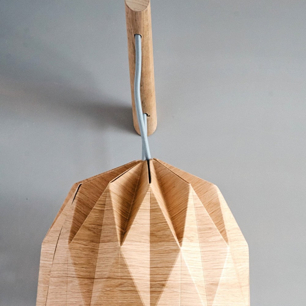 Tweelingen Design Leeslampje - Wood1-min