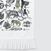 Wee Gallery Alfabet Wandkleed - Jungle1-min