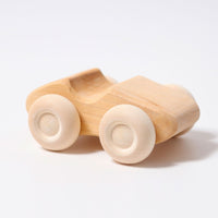 Grimms Houten Autos 6 stuks Naturel Grimms