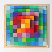 Grimms Kleine houten Blokkenset Pyramide Grimms